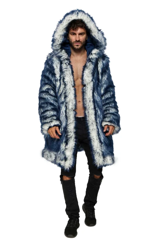 Men's Coats Made in ItalyMen’s C3 (Cool.Classic.Comfy) Coat in "Just The Tip-Navy"