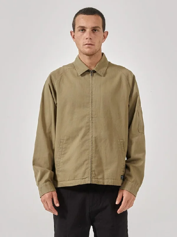 Fashionable Men's Denim JacketsMinimal Thrills Work Jacket - Aloe