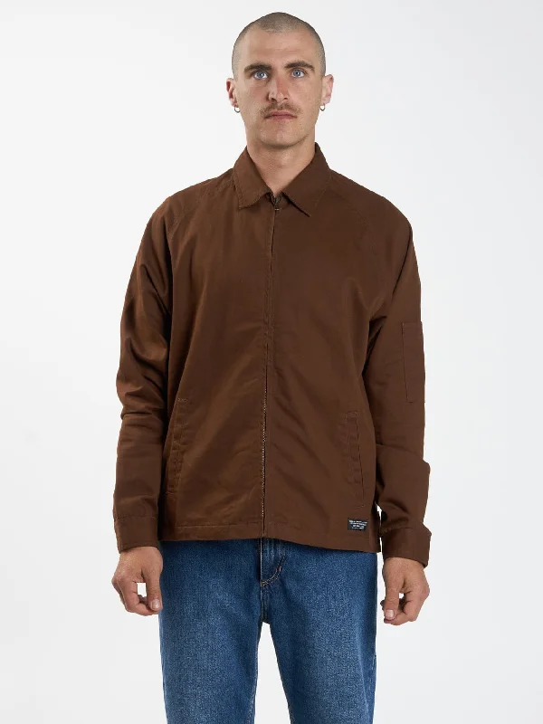 Men's Coats for All SeasonsMinimal Thrills Work Jacket - Chestnut