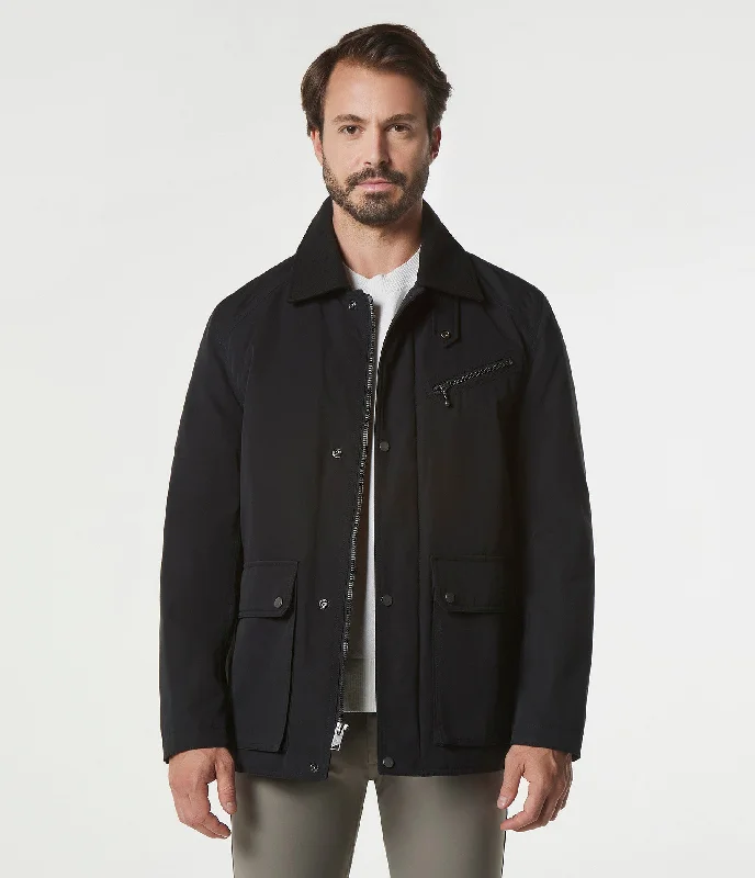 Fashionable Men's Denim JacketsAxial Barn Coat
