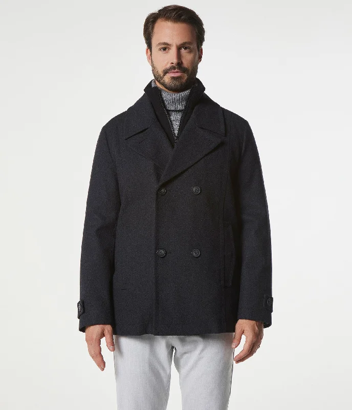 Men's Coats for Mild WeatherDanton Wool Peacoat