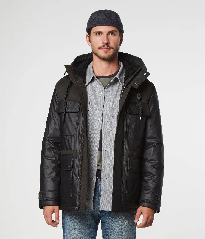 Men's Coats for Winter CampingHarrigan Parka With Sherpa Hood