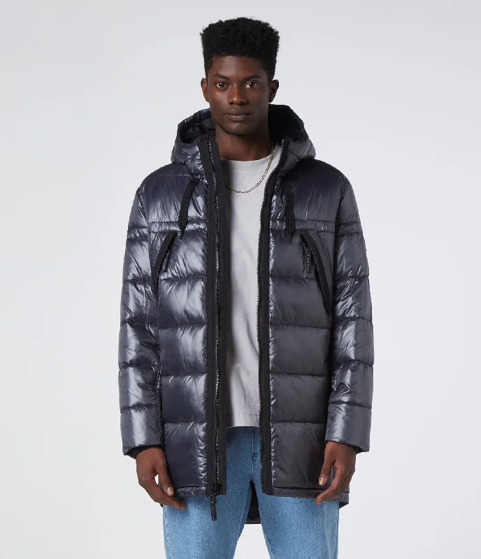 Unique Men's Flight JacketsBarreto Quilted Hooded Parka