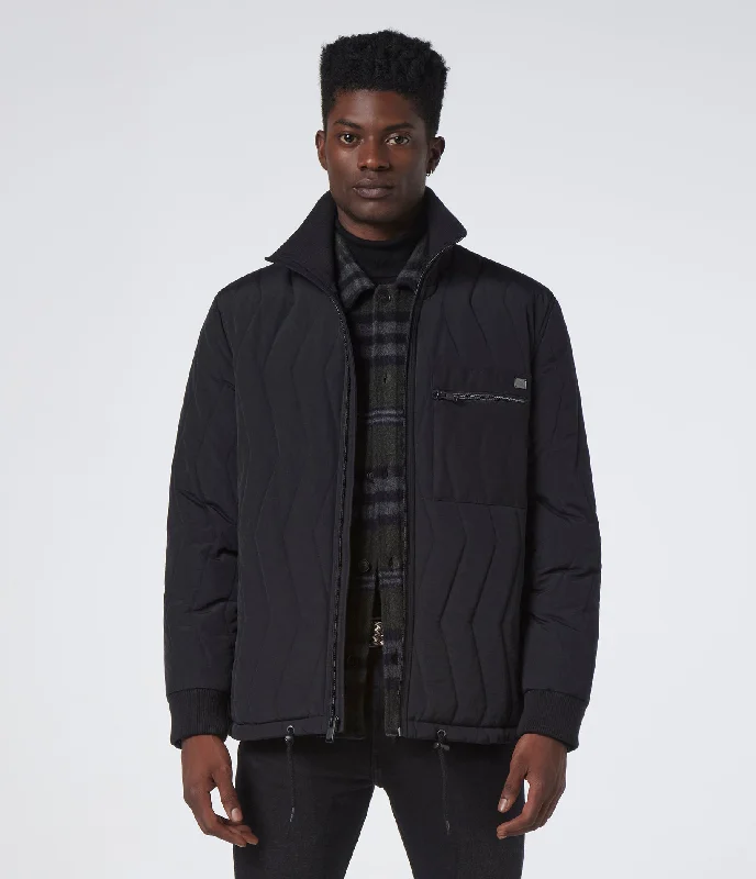 Modern Men's Field JacketsFloyd Zigzag Bomber