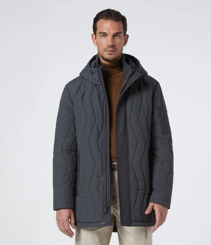 Men's Coats with Chest PocketsFoley Zigzag Parka