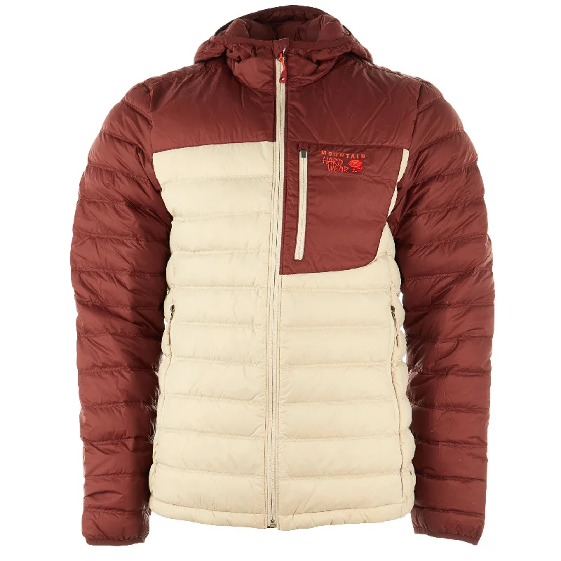 Men's Coats for Formal EventsMountain Hardwear Dynotherm Down Hooded Jacket - Men's