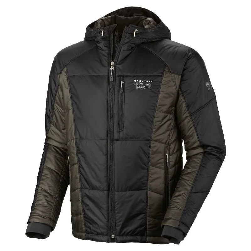 Men's Coats with Adjustable HemsMountain Hardwear Hooded Compressor Jacket  - Mens
