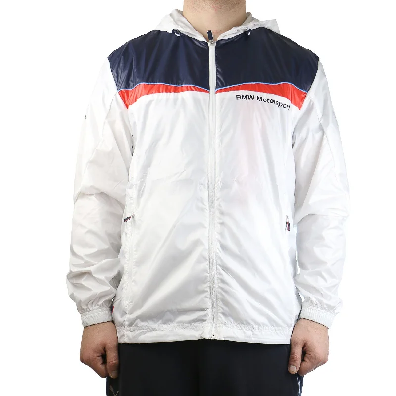 Men's Coats with VentilationPuma BMW Lightweight Jacket - White - Mens