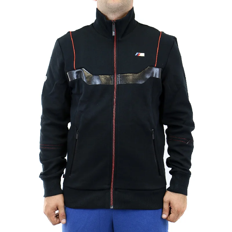 Men's Coats with Synthetic InsulationPuma BMW Motorsport M Sweat Jacket - Black - Mens Men's Coats with Synthetic InsulationPuma BMW Motorsport M Sweat Jacket - Black - Mens