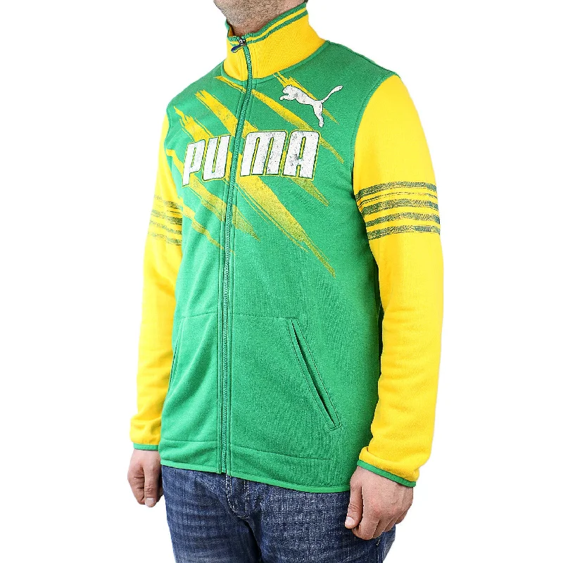Men's Coats for RunningPuma Kicker Track Jacket Brazil - Amazon-Team yellow - Mens