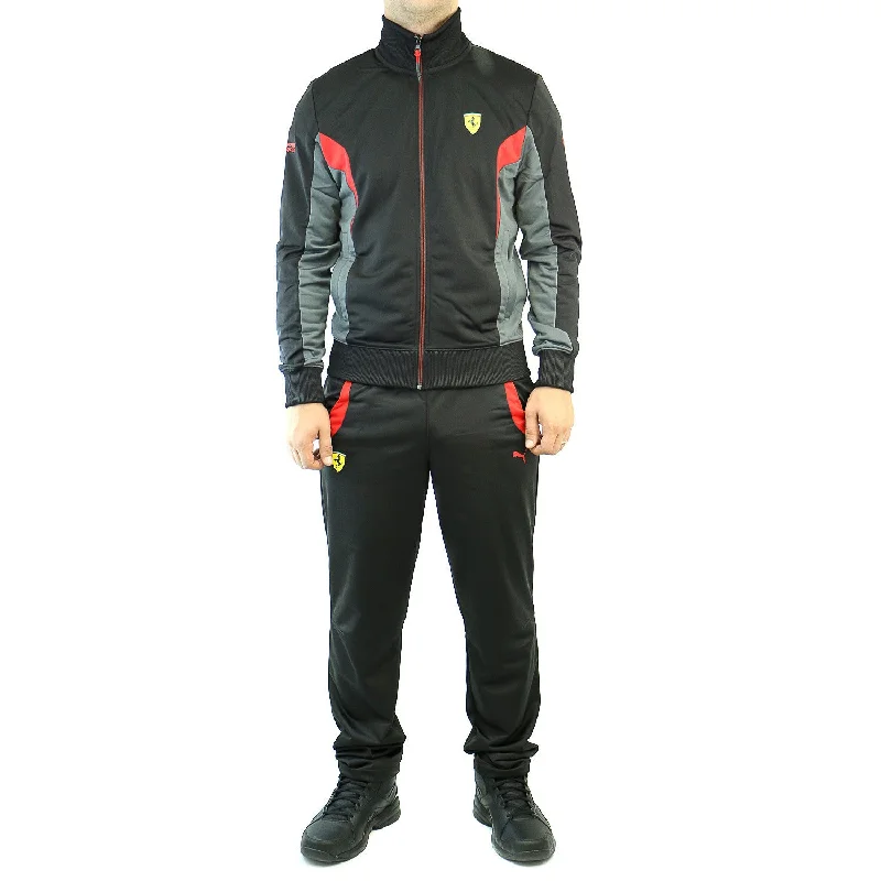Best Men's Leather CoatsPuma Scuderia Ferrari Fashion Jacket & Pants Track Suit Set - Mens Best Men's Leather CoatsPuma Scuderia Ferrari Fashion Jacket & Pants Track Suit Set - Mens