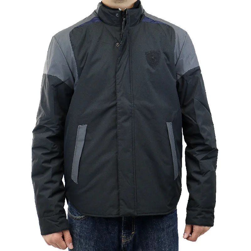 Men's Coats with Breathable FabricPuma FERRARI PADDED JACKET  - Blue - Mens