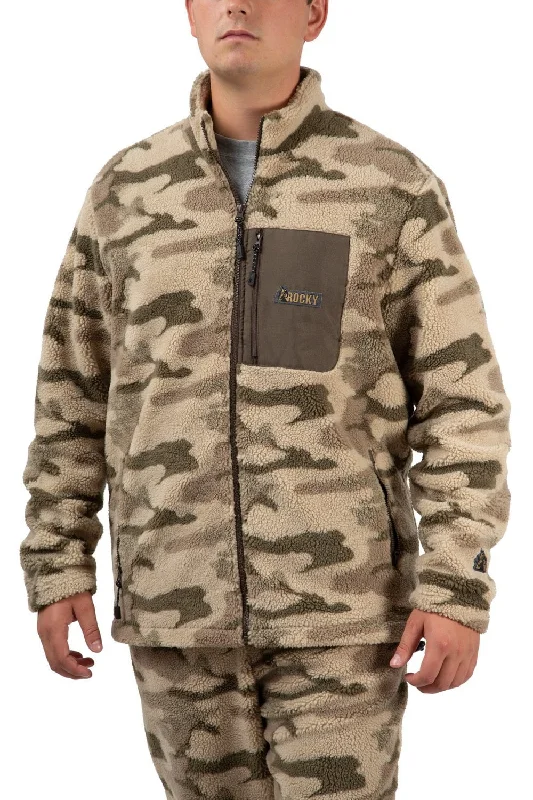 Men's Coats with Chest PocketsRocky Mens ProHunter Berber Venator Ww2 Fleece Fleece Jacket Men's Coats with Chest PocketsRocky Mens ProHunter Berber Venator Ww2 Fleece Fleece Jacket