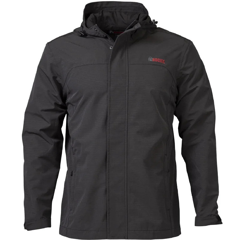 Men's Coats with Convertible CollarsRocky Mens Worksmart Chore Black 100% Cotton Coat Men's Coats with Convertible CollarsRocky Mens Worksmart Chore Black 100% Cotton Coat