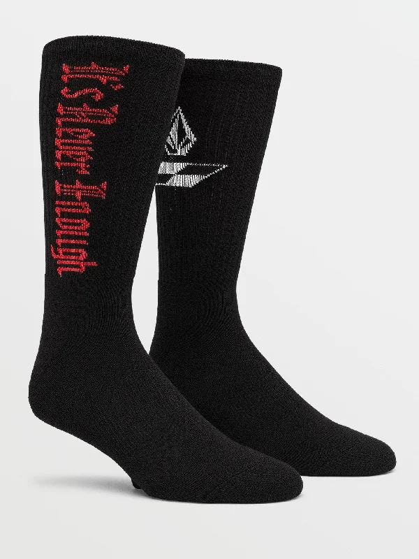 Men's Coats for Skinny MenSchroff X Volcom Sock - Black