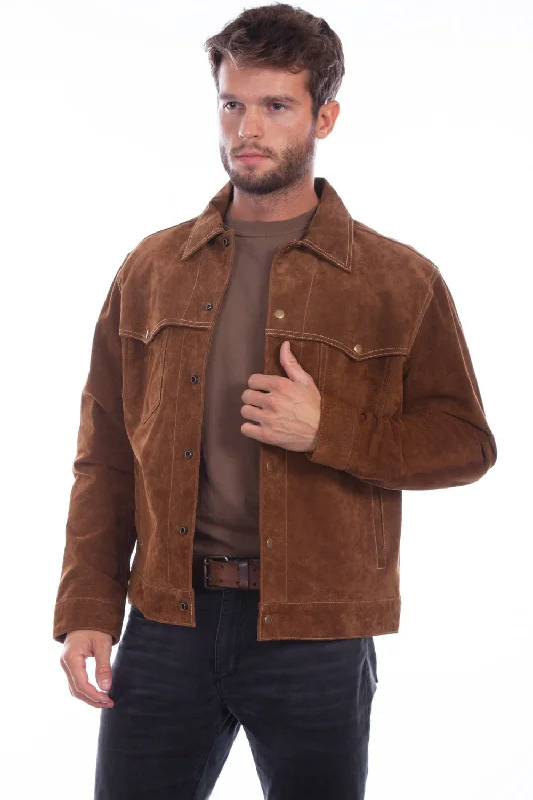 Men's Coats for Every BudgetScully Mens Modified Jean Cafe Brown Leather Leather Jacket Men's Coats for Every BudgetScully Mens Modified Jean Cafe Brown Leather Leather Jacket