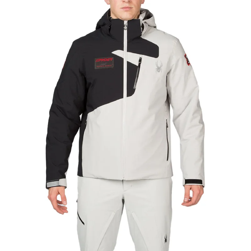 Stylish Men's Biker JacketsSpyder Tripoint Waterproof Hooded Insulated Winter Jacket - Mens Stylish Men's Biker JacketsSpyder Tripoint Waterproof Hooded Insulated Winter Jacket - Mens