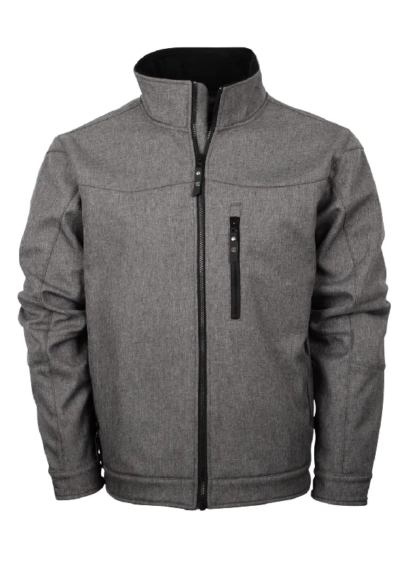 Men's Coats with ZippersSTS Ranchwear Mens Slack Heather Gray 100% Polyester Softshell Jacket Men's Coats with ZippersSTS Ranchwear Mens Slack Heather Gray 100% Polyester Softshell Jacket