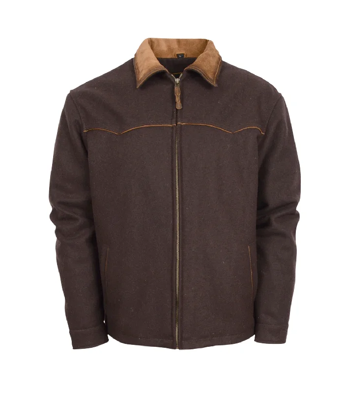 Men's Coats with Stretch FabricSTS Ranchwear Mens Wooly Chocolate Wool Blend Wool Jacket Men's Coats with Stretch FabricSTS Ranchwear Mens Wooly Chocolate Wool Blend Wool Jacket