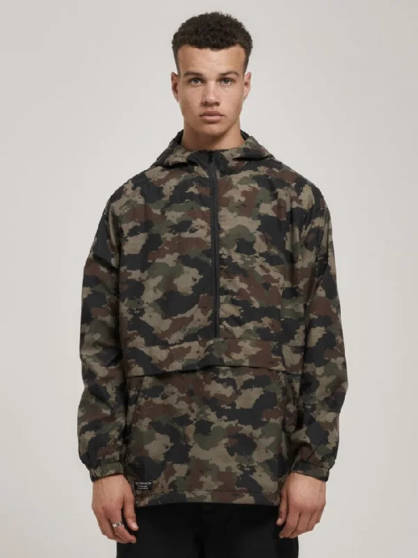 Unique Men's Flight JacketsTactics Anorak Jacket - Camo