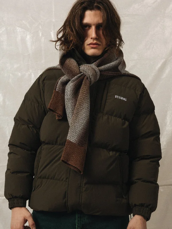 Weather-Resistant Men's CoatsThrills Union Puff Jacket - Tarmac
