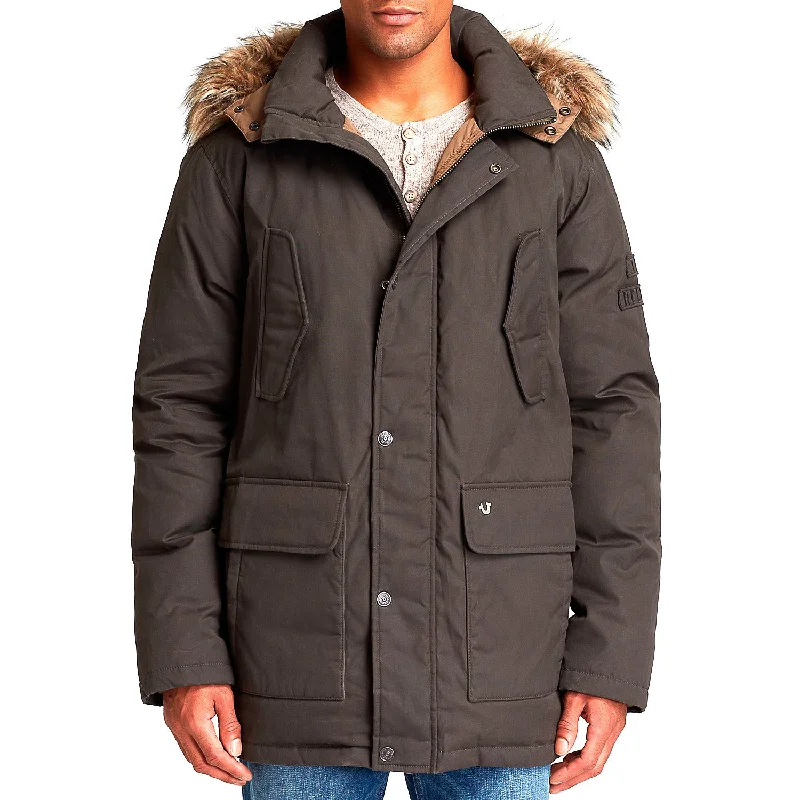 Men's Coats for Every OccasionTrue Religion L/S Parka Winter Down Jacket - Dark Olive - Mens Men's Coats for Every OccasionTrue Religion L/S Parka Winter Down Jacket - Dark Olive - Mens