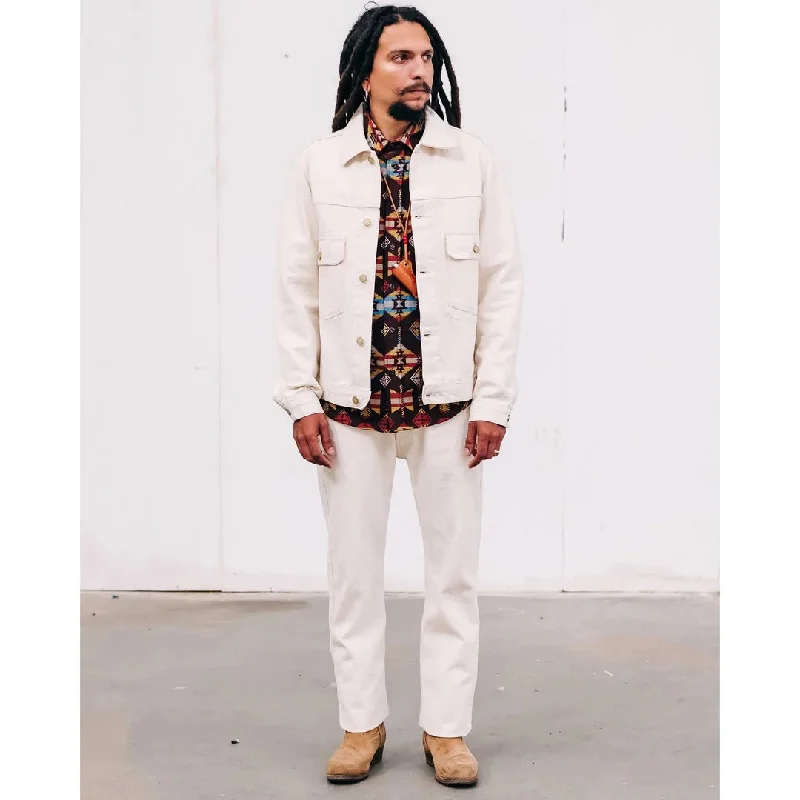 Affordable Men's Winter CoatsType Dust Bull Denim Jacket - Natural