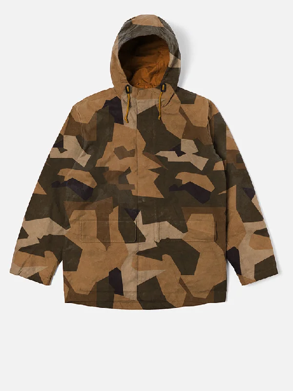 Men's Coats with HoodsUniversal Works Stanedge Jacket in Swedish Camo