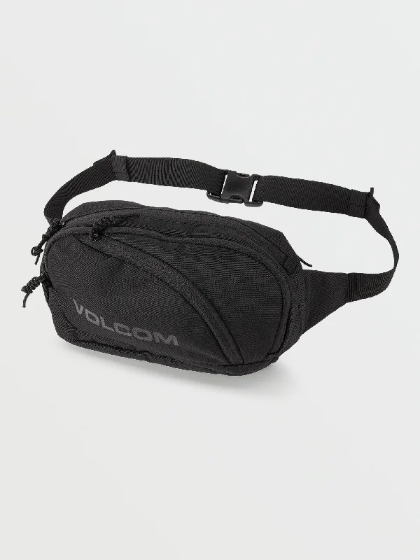 Comfortable Men's ParkasVolcom Full Size Waist Pack - Black on Black