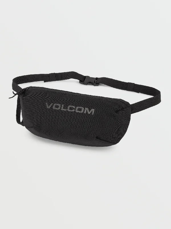 Men's Coats with HoodsVolcom Mini Waist Pack - Black on Black