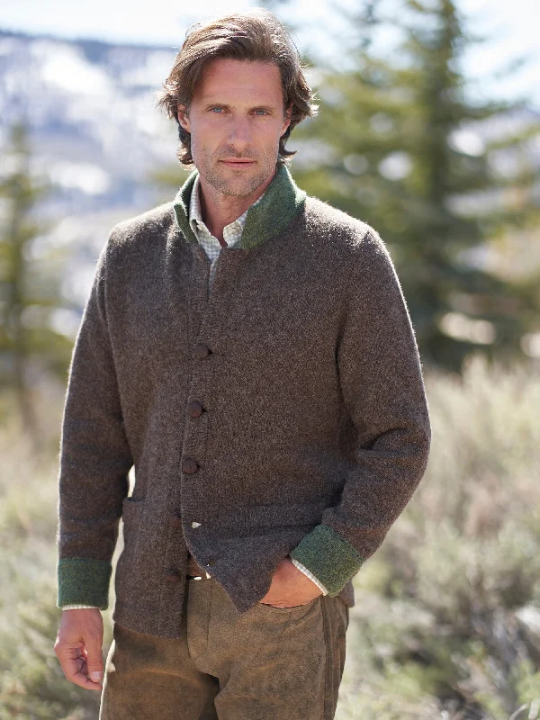 Cool Men's Pea CoatsWool Mountain Jacket