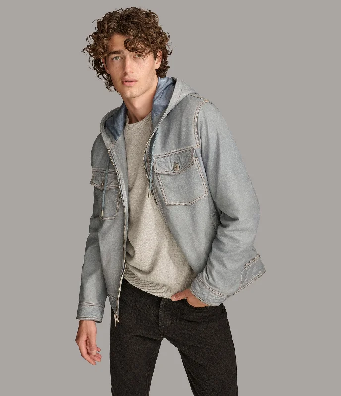 Men's Coats for Casual WearWalker Hooded Zip Up