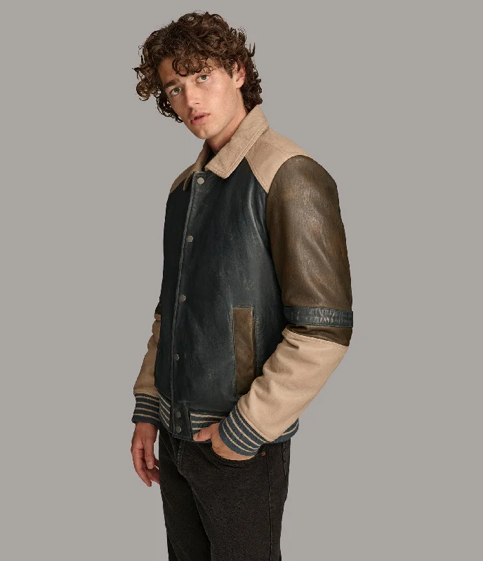 Men's Coats with Hand WarmersBryson Varsity