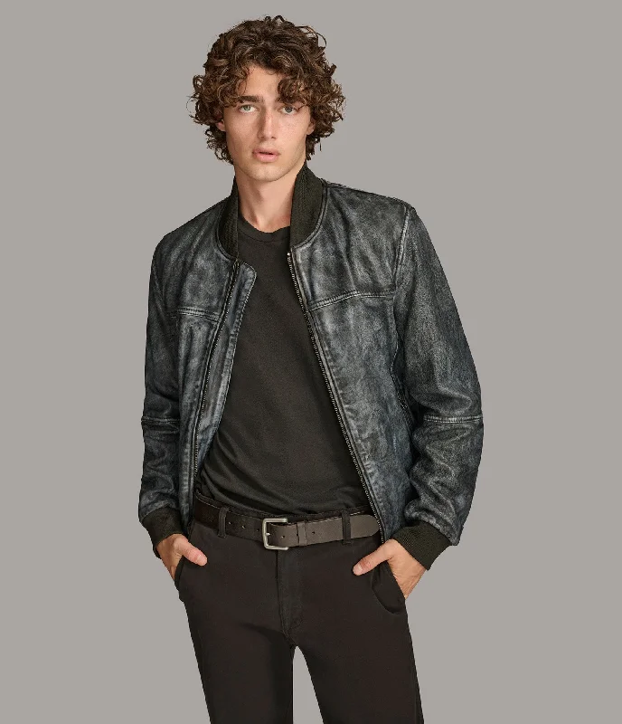 Men's Coats for Short MenTate Denim Bomber