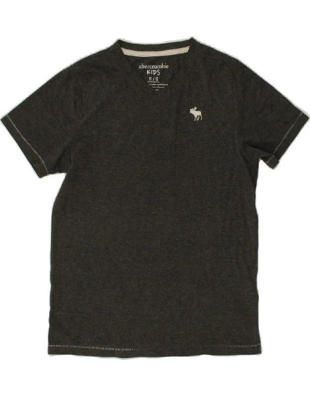 Men's Shirts with Belt AttachmentsABERCROMBIE & FITCH Boys T-Shirt Top 11-12 Years Grey Cotton Men's Shirts with Belt AttachmentsABERCROMBIE & FITCH Boys T-Shirt Top 11-12 Years Grey Cotton