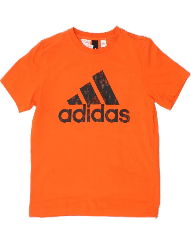 Men's Unique and Designer TopsADIDAS Boys Graphic T-Shirt Top 12-13 Years Orange