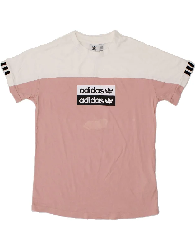 Men's Shirts with Zippered PocketsADIDAS Boys Graphic T-Shirt Top 13-14 Years Pink Colourblock Cotton Men's Shirts with Zippered PocketsADIDAS Boys Graphic T-Shirt Top 13-14 Years Pink Colourblock Cotton