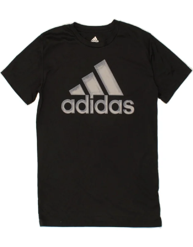 Men's Shirts for FishingADIDAS Boys Graphic T-Shirt Top 14-15 Years Large Black Polyester Men's Shirts for FishingADIDAS Boys Graphic T-Shirt Top 14-15 Years Large Black Polyester