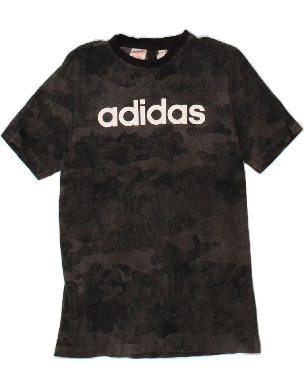 Men's Shirts with Double-Breasted DesignsADIDAS Boys Graphic T-Shirt Top 15-16 Years Grey Camouflage Cotton Men's Shirts with Double-Breasted DesignsADIDAS Boys Graphic T-Shirt Top 15-16 Years Grey Camouflage Cotton