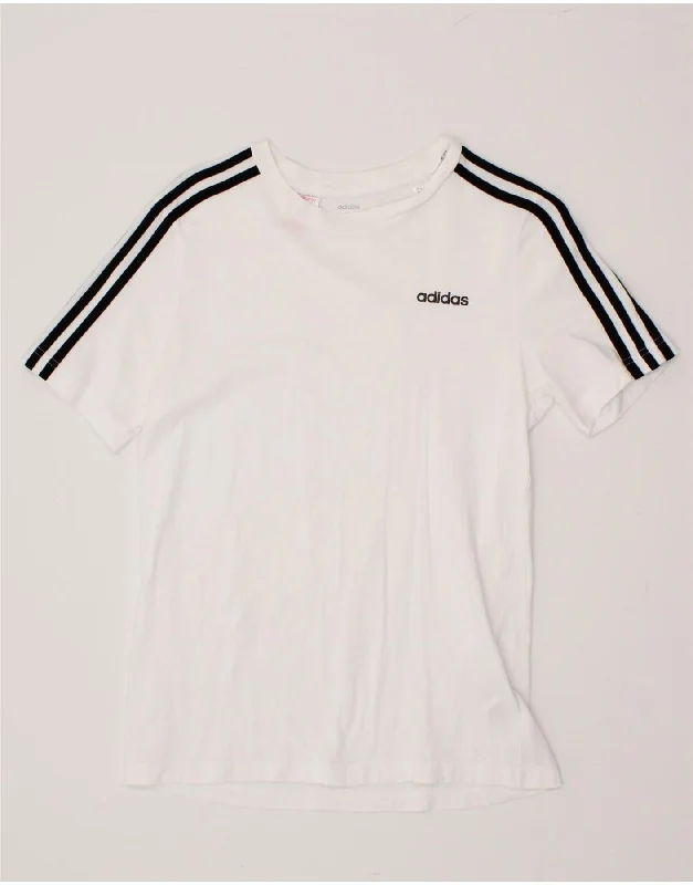 Men's Shirts with Adjustable HemlinesADIDAS Boys T-Shirt Top 12-13 Years Large White Cotton Men's Shirts with Adjustable HemlinesADIDAS Boys T-Shirt Top 12-13 Years Large White Cotton