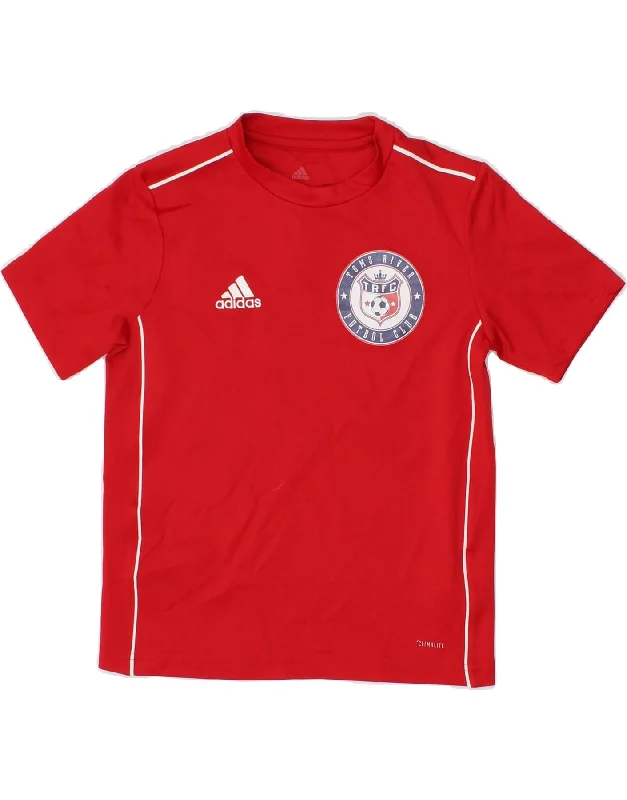 Striped Men's TopsADIDAS Boys Toms River Graphic T-Shirt Top 9-10 Years Small Red Polyester Striped Men's TopsADIDAS Boys Toms River Graphic T-Shirt Top 9-10 Years Small Red Polyester