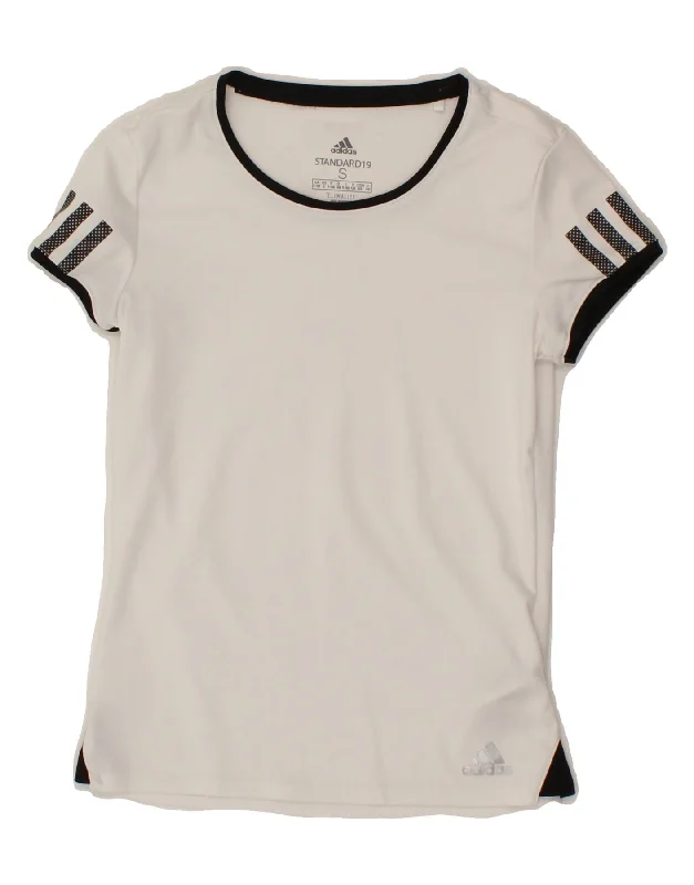 Men's Shirts with Contrast CollarsADIDAS Girls T-Shirt Top 9-10 Years Small White Polyester Men's Shirts with Contrast CollarsADIDAS Girls T-Shirt Top 9-10 Years Small White Polyester