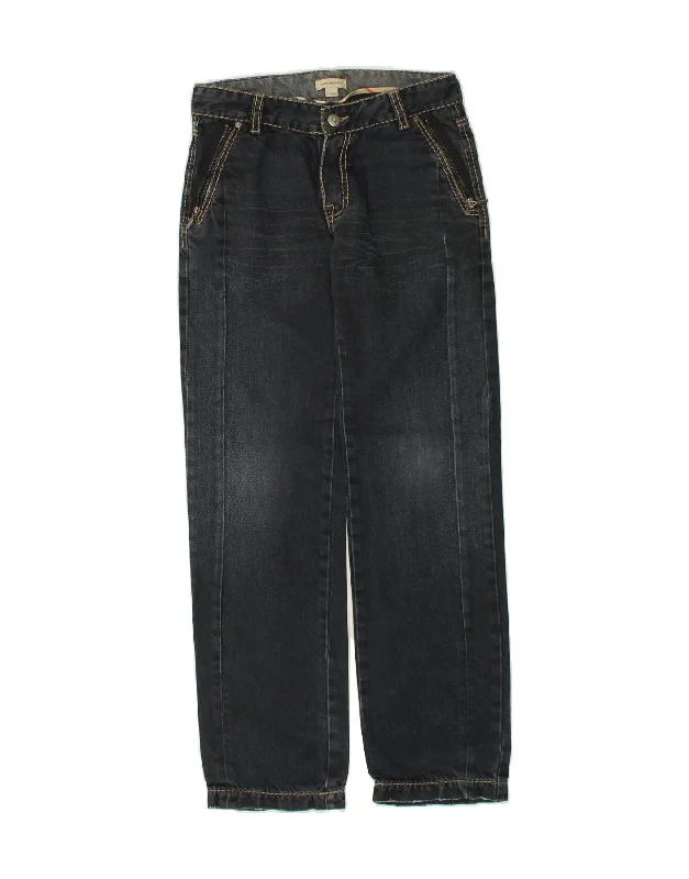 Everyday Casual Men's JeansBURBERRY Boys Straight Jeans 11-12 Years W28 L30 Navy Blue Cotton Everyday Casual Men's JeansBURBERRY Boys Straight Jeans 11-12 Years W28 L30 Navy Blue Cotton