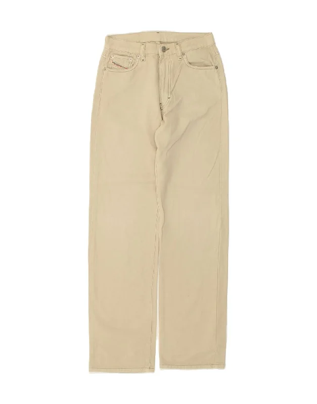 Elegant Straight-Leg Men's JeansDIESEL Boys Straight Jeans 11-12 Years W24 L30 Beige Cotton Elegant Straight-Leg Men's JeansDIESEL Boys Straight Jeans 11-12 Years W24 L30 Beige Cotton