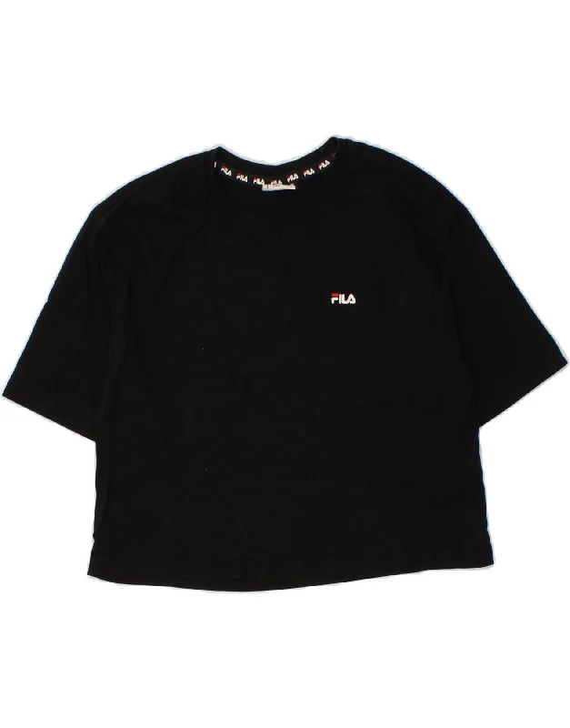 Men's Shirts with Button-Down CollarsFILA Girls Crop T-Shirt Top 15-16 Years Black Cotton Men's Shirts with Button-Down CollarsFILA Girls Crop T-Shirt Top 15-16 Years Black Cotton