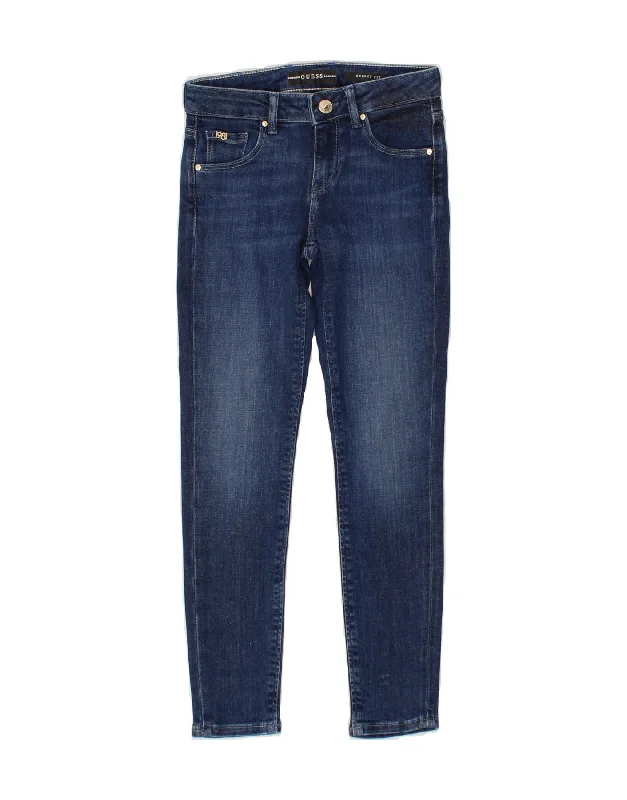 New Arrival Men's JeansGUESS Girls Skinny Jeans 7-8 Years W22 L23  Blue Cotton