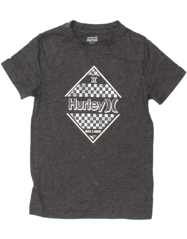 Men's Shirts with Checkered PatternsHURLEY Boys Graphic T-Shirt Top 8-9 Years Small Grey Flecked Cotton Men's Shirts with Checkered PatternsHURLEY Boys Graphic T-Shirt Top 8-9 Years Small Grey Flecked Cotton