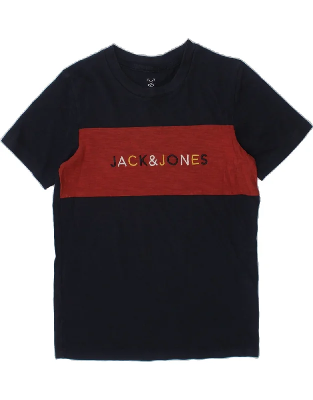 Men's Performance Shirts for SportsJACK & JONES Boys Graphic T-Shirt Top 9-10 Years Black Colourblock Cotton Men's Performance Shirts for SportsJACK & JONES Boys Graphic T-Shirt Top 9-10 Years Black Colourblock Cotton