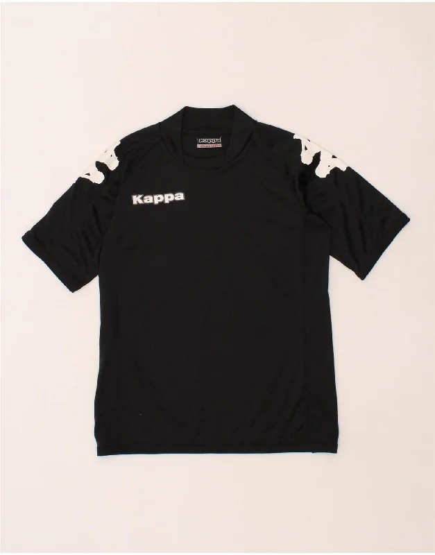 Men's Shirts with Single-Breasted DesignsKAPPA Boys Graphic T-Shirt Top 11-12 Years Black Polyester Men's Shirts with Single-Breasted DesignsKAPPA Boys Graphic T-Shirt Top 11-12 Years Black Polyester