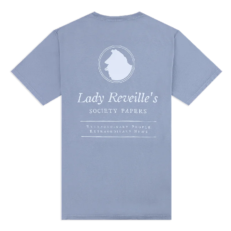 Men's Shirts with Checkered PatternsLady Reveille's Society Papers T-Shirt